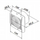 Ventilator aksial Soler Palau Solid Silent D 100 SR, 100mm, i bardhë