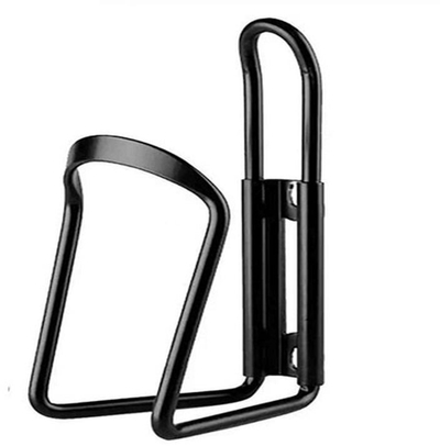 Mbajtëse shishe për biçikletë Outliner Bottle Cage, metal, e lehtë, e zezë