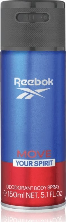 Дезодоранс за тело Рибок Мув Јур Спирит, 150 ml, за мажи