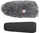 Set mbrojtës mikrofoni Rycote 12cm SGM shkumë + Windjammer, për shotgun 19-22mm, i zi