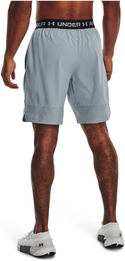 Кратки спортски панталони Under Armour Vanish Woven, еластичен појас, Harbor Blue Black