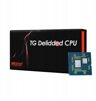 Procesor Thermal Grizzly AMD Ryzen 7 9800X3D, 8 bërthama, 3D V-Cache, blu