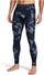 Компресивни машки легинси Under Armour HeatGear Armour Print, спортски перформанси, со принт, темно сини