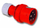 Prizë portative industriale PCE Twist 7025-6, 32A, 400V, IP44, e kuqe