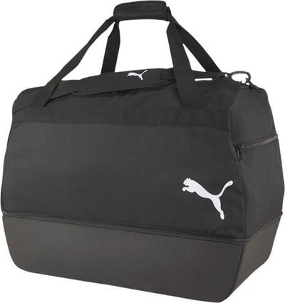 Çantë sportive Puma teamGOAL 23 Team Bag Medium, me shirit shpatulle, e zezë