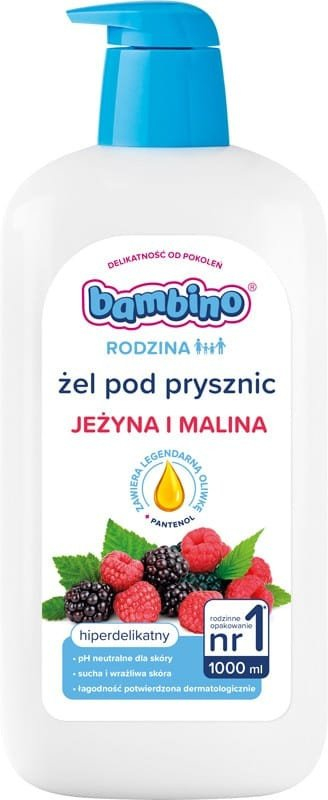Xhel dushi Bambino Family, manaferra dhe mjedra, 1000 ml