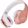 Kufje wireless PowerLocus P2, Bluetooth 5.3, 40mm, rozë me ari