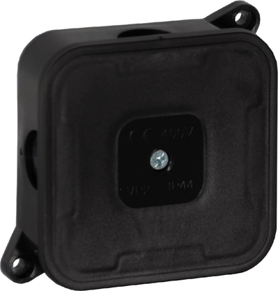 Kuti elektrike hermetike V2 Surface Mounted, IP55, 85x85x35mm, e zezë