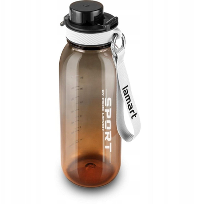 Shishe sportive LAMART LT4075, 1L, Tritan, e bardhë