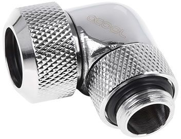 Фитинг аголен Alphacool 90°, 1/4\", 13mm, црн