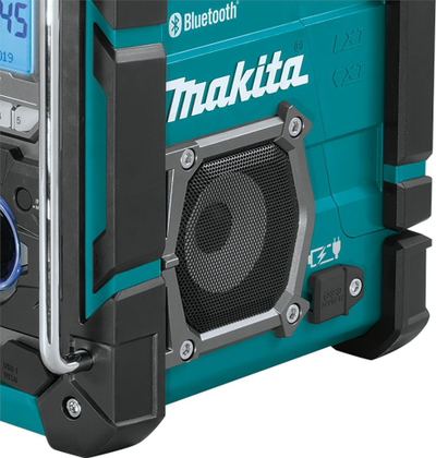 Radio kantieri Makita DMR300, me Bluetooth, IP64, blu