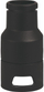 Adapter për fshesë me korrent Bosch 2608001215, plastik, i zi