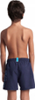 Shorce noti për fëmijë Arena Fundamentals Logo JR Boxer R, poliester i ricikluar, tharje e shpejtë, blu navy