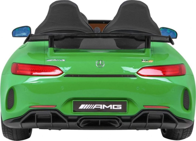 Електричен автомобил за деца Мерцедес Бенз AMG GT R, 4x4, 2 седишта, зелена со сјај