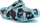 Sandale për kalamaj Crocs Classic Spray Camo, për çuna, kamuflazh zi e blu