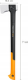 Секира за сечење дрва Fiskars X-Series X28 M, 72cm, рачка FiberComp, портокалова и црна