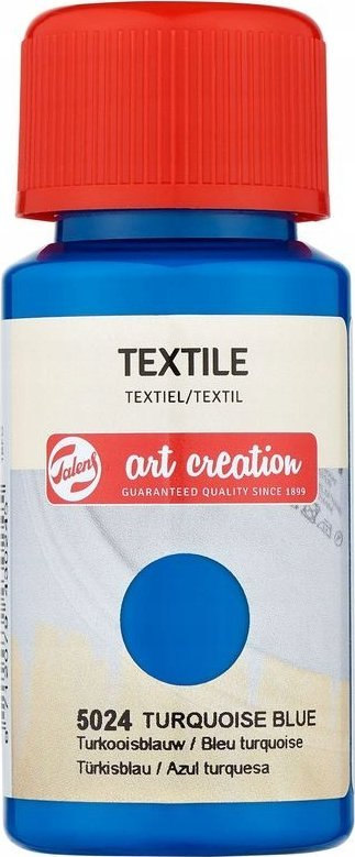 Bojë tekstili Talens Art Creation Textile Fabric Paint 5024, 50 ml, turquoise blue