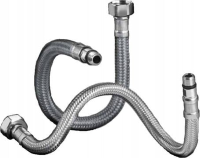Gyp çeliku inox për rubinet Tucai, M10x1/2, 50 cm, ngjyrë argjendi