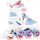 Patina inline Nils Extreme Princess NA18168A, ABEC 7, madhësi me rregullim 39–42, rozë blu