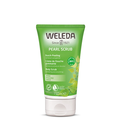 Xhel dushi scrub Birch, 150 ml, me grimca eksfoliuese