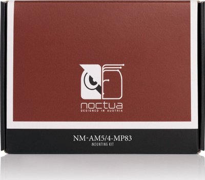 Set montimi për ftohës CPU Noctua NM-AM5/4-MP83 SecuFirm2, për socket AM4 AM5, i zi