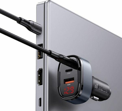 Karikues makine Usams C42 CC257, 100W, 2x USB-C 1x USB, i zi