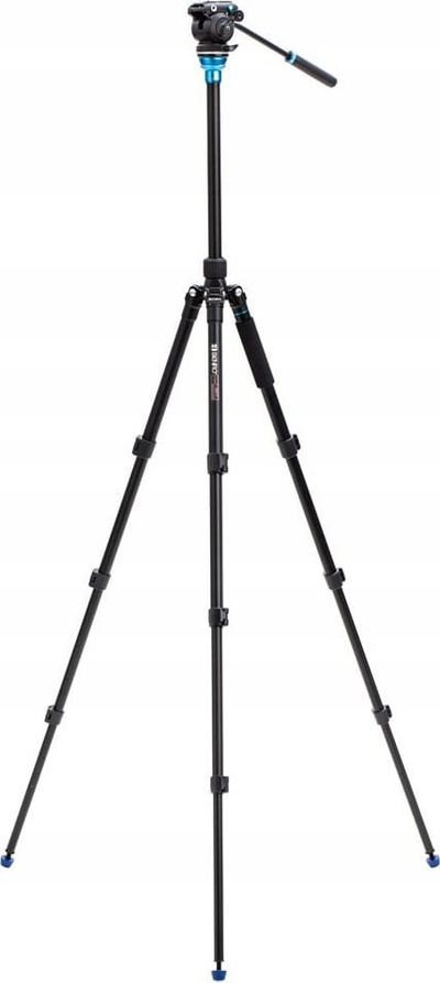 Tripod video Benro A1883F Aero2 me kokë S2PRO, alumin, i zi