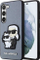Kejs telefoni Karl Lagerfeld KLHCS23MSANKCPG, për Samsung Galaxy S23 Plus, lëkurë Saffiano, gri