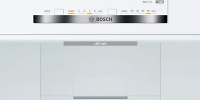 Frigorifer kombinë Bosch KGN36IZEA, No Frost, MultiAirflow, i zi