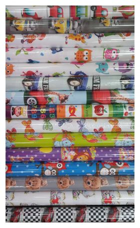 Хартија за амбалажа W&amp;K Wrapping Paper 80g, 200x70 cm, повеќебојна