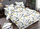 Set çarçafë Nagavci Home CROTON, 200x220cm, shumëngjyrëshe