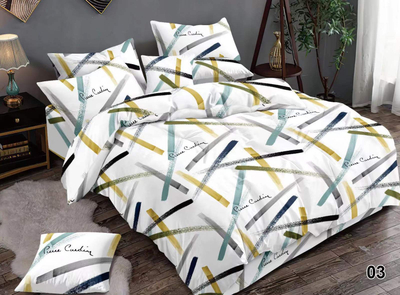 Set çarçafë Nagavci Home CROTON, 200x220cm, shumëngjyrëshe