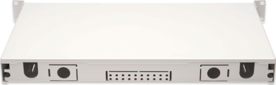 Panel fibër optike Digitus FO Splice Box, 1U, 24 porta LC, gri
