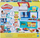 Set loje Play Doh Kitchen Creations Busy Chefs Restaurant, kuzhinë me dy ane, 5 kanaçe plasteline me ngjyra të ndryshme