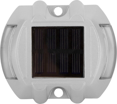 Lampë diellore për tokë Neo Solar Drive Over, LED 20 lm, IP65, argjendtë