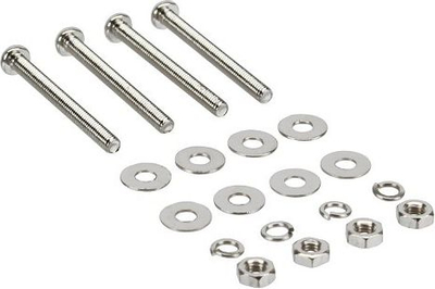 Set vida për ventilatorë InLine 33371A, 25mm, me rondele dhe susta