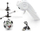 Helikopter lojrash Revell Control Copter Ball RtF, RC, për fillestarë, zi e bardhë