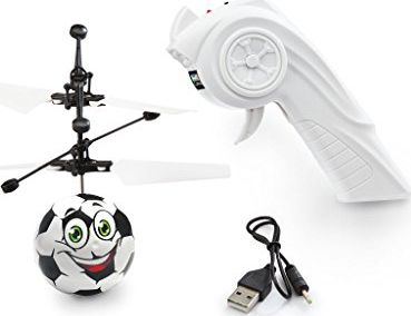 Helikopter lojrash Revell Control Copter Ball RtF, RC, për fillestarë, zi e bardhë