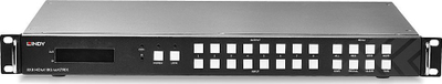 Matricë HDMI Lindy 8x8 18G, 4K 60Hz, me Video Wall Scaling, e zezë