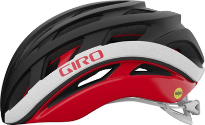 Kaskë biçiklete Giro Helios MIPS, për rrugë dhe gravel, me teknologji Spherical, e zezë