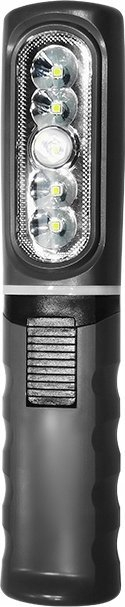 Dritë pune Lena Lighting Pelican Evo LED, 3.7V 4400mAh, 5W, gri me të zezë