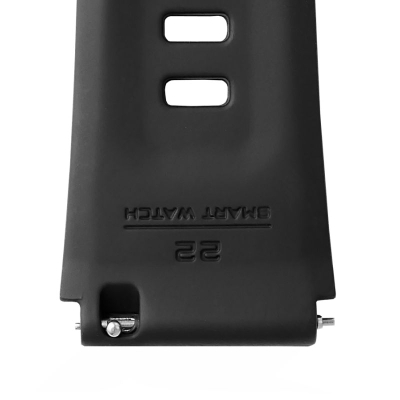 Каишка за паметен часовник ACV VELTORI VT200, силикон, 22 mm, црна