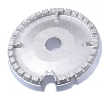 Kapak brneri Amica Hubcap 5 Large Defendi, për djegës të madh, metalik, gri
