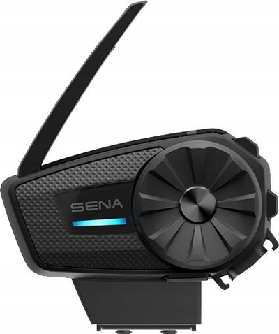 Sistem komunikimi për kaskë Sena Spider ST1 Mesh, Bluetooth 5.1, Twin Set, i zi
