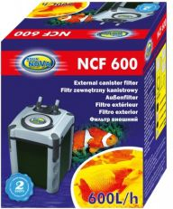 Надворешен филтер за аквариум Аква Нова NCF-600, 600 л/час, сиво црн