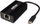 Adapter rrjeti Roline 12.02.1103, USB-C në RJ45, 2.5 Gbit/s, i zi