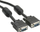 Kabllo monitori ROLINE HD15 VGA, 15m, ferrite core, e zezë