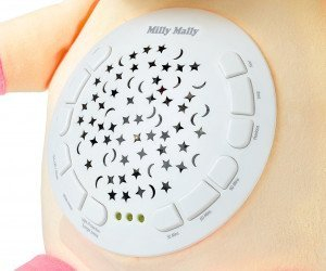 Lodër plushe me projektor Milly Mally Unicorn, drita shumëngjyrëshe, ninulla relaksuese