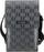 Çantë telefoni Karl Lagerfeld Phone Bag KLWBSAMSMG, për dy telefona, lëkurë eko Saffiano, ngjyrë argjendi
