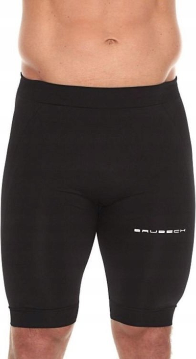 Shorce për meshkuj Brubeck Running Force 1/2, XL, të zinj
